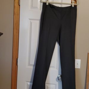 LOFT Trouser Bootcut Size 8 in Charcoal Grey